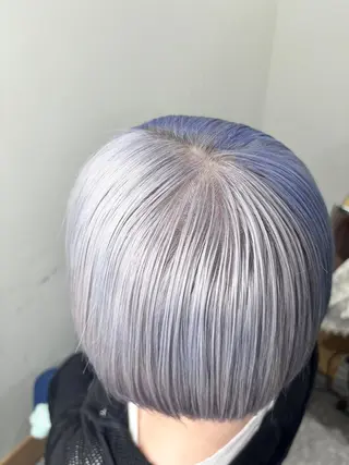 ショート カラー 【ハイトーン特化】 🦋森山陽向/大宮のヘアスタイル