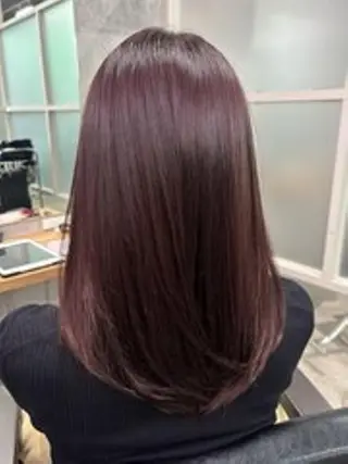 ミディアム 黒澤 佑奈のヘアスタイル