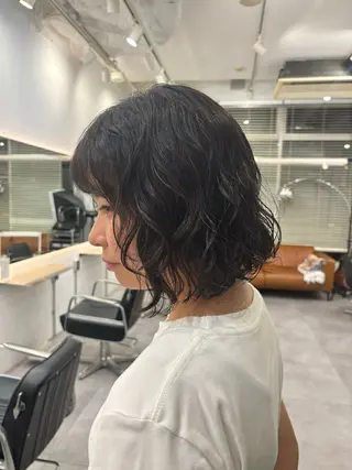 パーマ ハードパーマ Rico💜のヘアスタイル