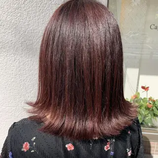 ミディアム カラー カぺリベラ 香里園店のヘアスタイル