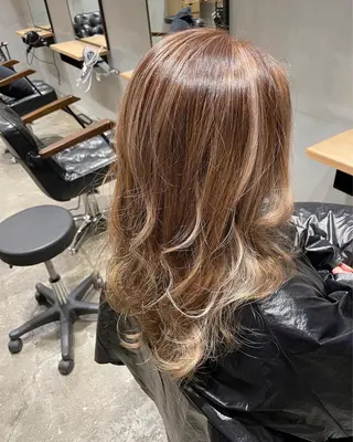 セミロング カラー 艶髪/カラー職人 ✨筒井 龍馬🌈のヘアスタイル