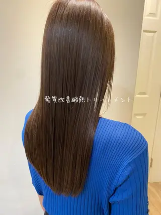 ロング CASANE 大橋康智のヘアスタイル