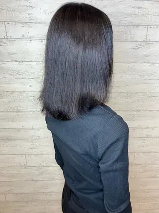 ミディアム カラー 小池 穂果/ 府中のヘアスタイル