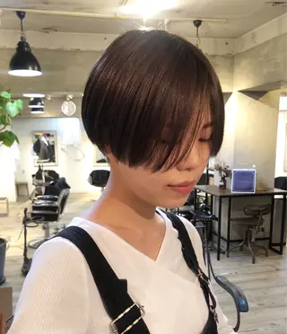 ショート カラー 後藤 雅貴のヘアスタイル