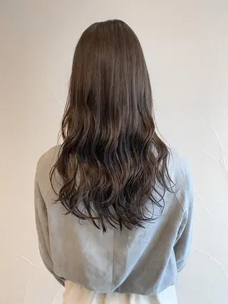 ロング カラー ハイトーン×似合わせ 🌱中川慎之介のヘアスタイル