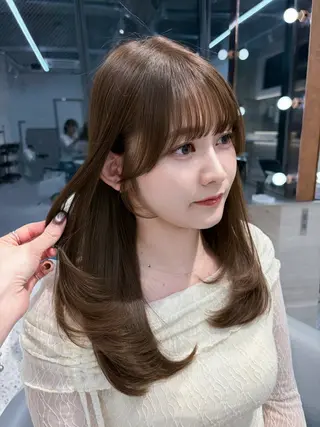 ロング 透明感カラー / minami ⟡.·のヘアスタイル
