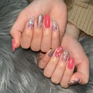ミディアム ネイル yukina nailのネイルデザイン