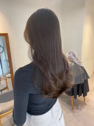 ロング カラー 当日予約大歓迎💗 依田瑞希のヘアスタイル