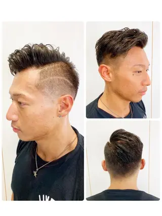 ショート メンズ 渡邊 絢のヘアスタイル