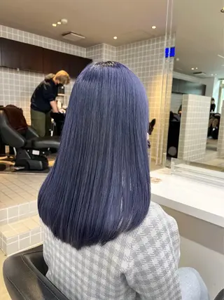 ミディアム カラー Over hair_ misakiのヘアスタイル