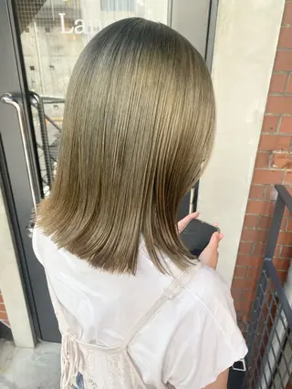 ミディアム カラー 【safric】 NAOのヘアスタイル