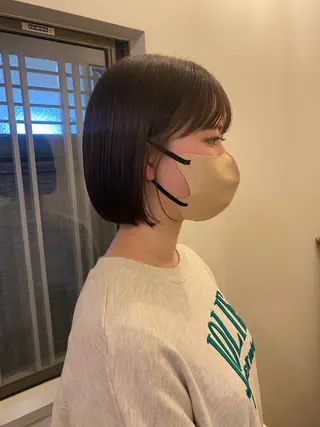 ショート ムナカタ アカリのヘアスタイル