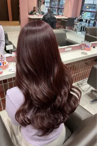 ロング 透明感カラー♡ 原宿美容室￤Rinaのヘアスタイル