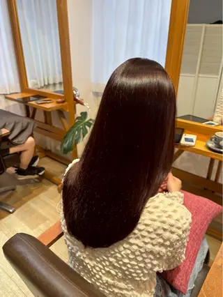 ロング カラー RINNO🌷透明感 カラー/髪質改善のヘアスタイル