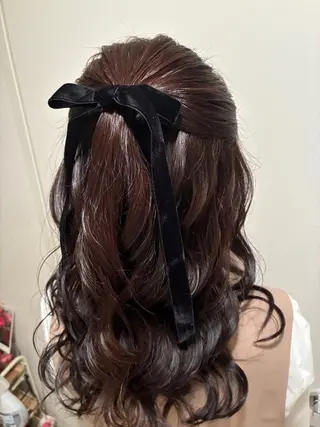 ロング ヘアアレンジ T Ayaのヘアスタイル