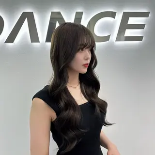 ロング ヘアアレンジ 🤍韓国艶ワンホン ヘアMayu🤍のヘアスタイル