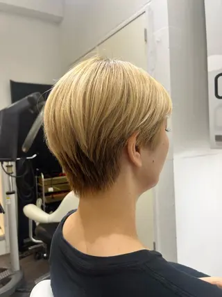 ショート カラー カラーリスト♡ ショート・ボブツムギのヘアスタイル