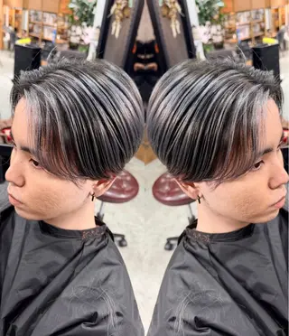 カラー メンズ C'LD Hair トモヤのヘアスタイル