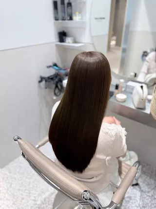 ロング 髪質改善/美髪矯正/ 池袋/HlBlKlのヘアスタイル