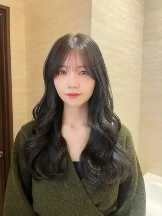 ロング カラー 柔らかい艶暖色 レイヤー🫧姫汝のヘアスタイル