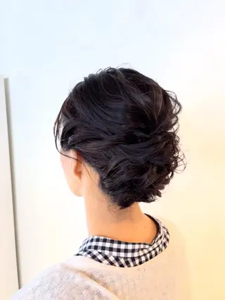 ヘアアレンジ update Erinaのヘアスタイル
