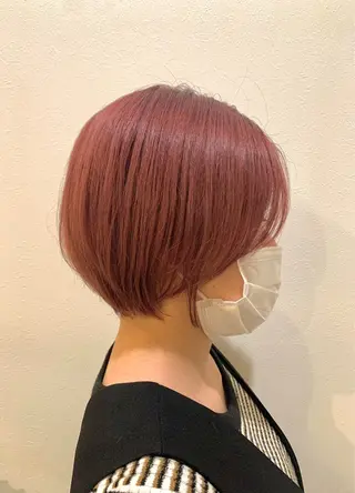 ショート 縮毛矯正/髪質改善 きょーいち☝‪‪のヘアスタイル