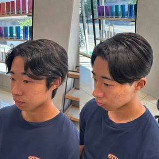 ショート パーマ メンズ 💠メンズ縮毛矯正 /パーマ💠林慶太のヘアスタイル