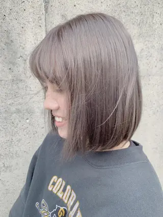 ショート カラー 失敗しないパーマ 稲葉/草薙のヘアスタイル