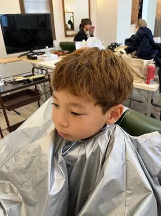 メンズ キッズ モデル募集 はると⚜️のヘアスタイル