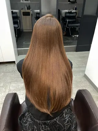 ロング レイヤー/カラー /縮毛矯正/関口舞のヘアスタイル