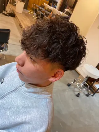 ショート メンズ特化／マッシュ ／ツイスパ　たいせいのヘアスタイル