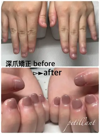 ネイル nail salon petillantのネイルデザイン