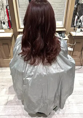 ロング 井上 竜成のヘアスタイル