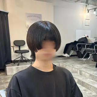 ミディアム メンズ ヘア✂️&アイ👁️ 🫧ミユウ🫧のヘアスタイル