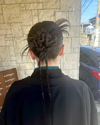 ヘアアレンジ 井上 歩美のヘアスタイル