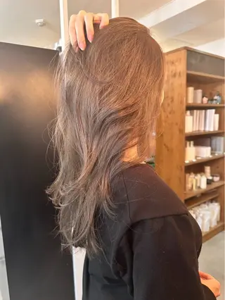 ロング 南堀江レイヤーカット MIKU🍒のヘアスタイル