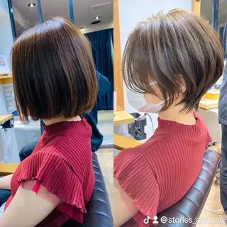 ショート カラー 表参道/ショート特化 /似合わせ/荒砂のヘアスタイル