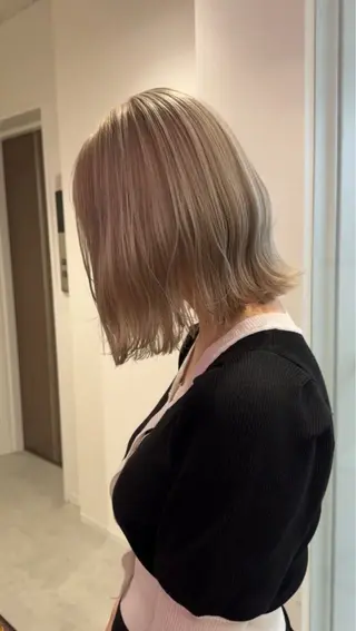 ミディアム 髪質改善/縮毛矯正 山口蒼太のヘアスタイル