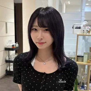 セミロング カラー 🏹似合わせカラー 🏹/モテ髪/コカナのヘアスタイル