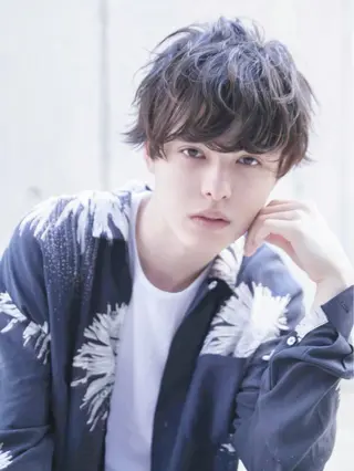 ショート パーマ 海外デザイン🇺🇸 石渡諒太のヘアスタイル