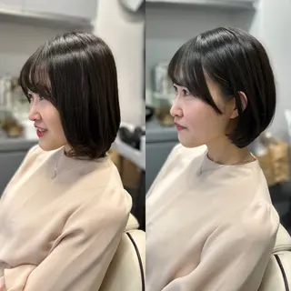 ショート カラー 小林 佳祐のヘアスタイル