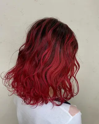 ミディアム カラー 仙台×ブリーチ 斎藤相慶のヘアスタイル