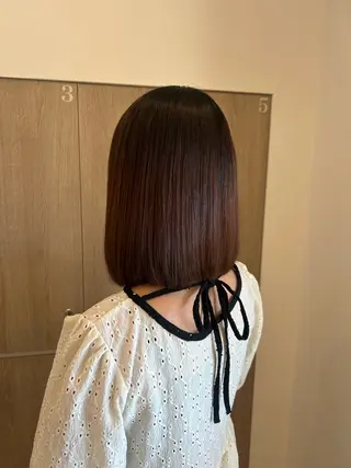 ミディアム ルプラボウ / せとくち ななのヘアスタイル