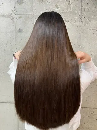 ロング 髪質改善 永田零亜のヘアスタイル