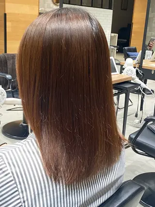 ミディアム 韓国レイヤー/ ショート Eightのヘアスタイル