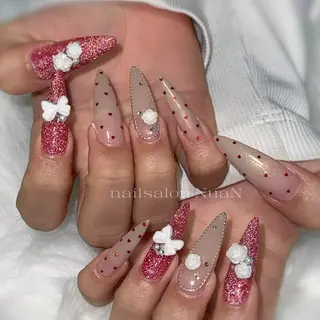 ネイル NuaN ミニモ停止中のネイルデザイン