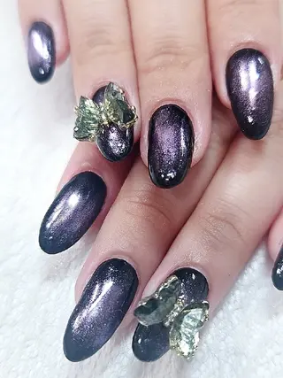 ネイル 手描きｱｰﾄ&推し活 🌟Wisteriaのネイルデザイン