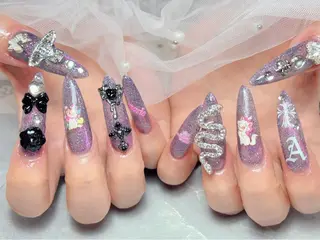 ネイル マジック ミラーのネイルデザイン