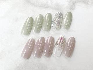 ネイル orbe 芳長のネイルデザイン