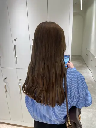 ロング カラー Parve Mix /頓宮 稚愛🤍のヘアスタイル